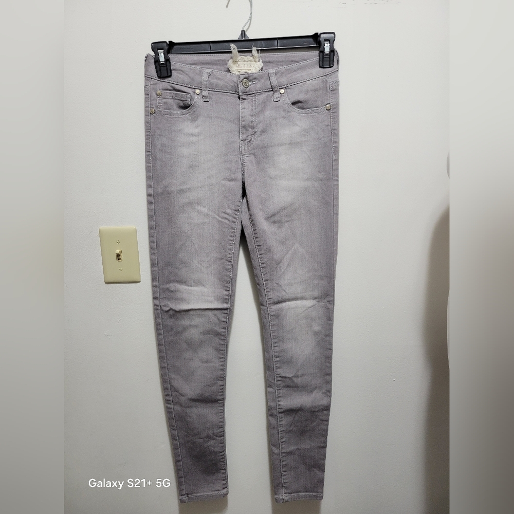 Altar'd State Light Gray Denim Jeans